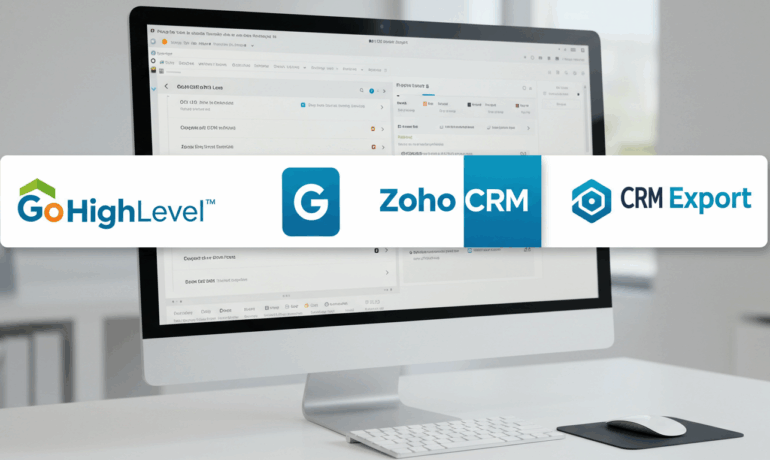 GoHighLevel, Zoho CRM, and CRM Expert Services