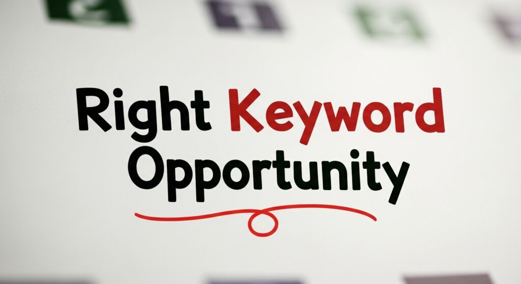 Right Keyword Opportunity